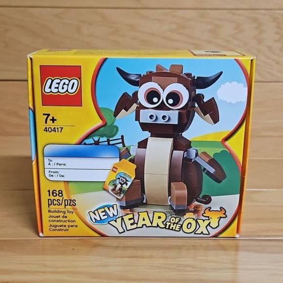 Lego Year of the Ox 40417 Set Sealed Retired - Picture 1 of 3